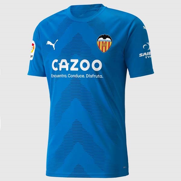 Tailandia Camiseta Valencia 3ª Portero 2022-2023 Azul